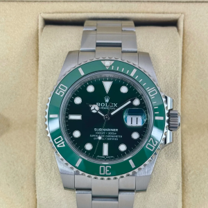 2017 Rolex Submariner "Hulk" 40mm 116610LV Green Dial