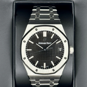 2022 Audemars Piguet Royal Oak 41mm 15500ST Black Dial