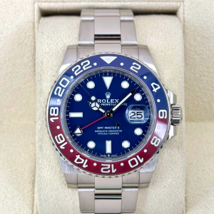 2024 Rolex GMT-Master II "Pepsi" 40mm 126719BLRO White Gold Blue Dial