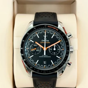 2022 Omega Speeedmaster Racing 44.2mm 329.32.44.51.01.001 Black Dial