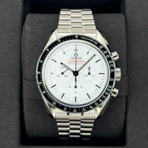 NEW 2025 Omega Speedmaster Moonwatch Pro 310.30.42.50.04.001 42mm White Dial - Luxury Watch Unit