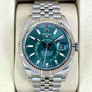 NEW 2025 Rolex Sky-Dweller 42mm 336934 Jubilee Blue Dial