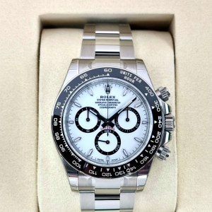 NEW 2025 Rolex Daytona 40mm 126500LN Stainless Steel Panda Dial