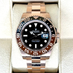 NEW 2025 Rolex GMT-Master II "Rootbeer" 40mm 126715CHNR Rose Gold