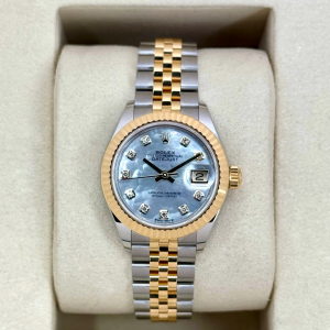 NEW 2025 Rolex Lady Datejust 28mm 279173 Jubilee MOP Diamond Dial